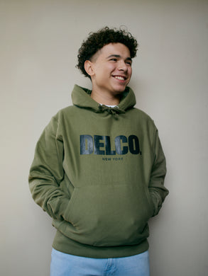 Champion Hoodie - Military Green