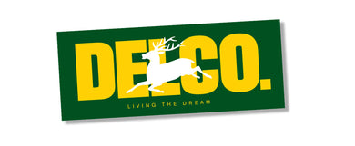 DELCO.  Bumper Sticker