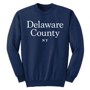 Delaware County Crewneck - Navy